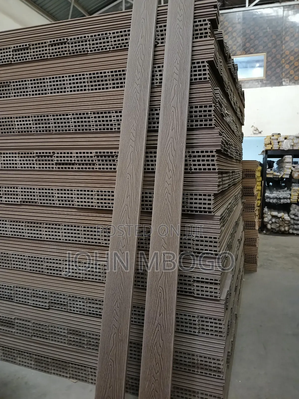 Outdoor Antislip WPC Decking Flooring