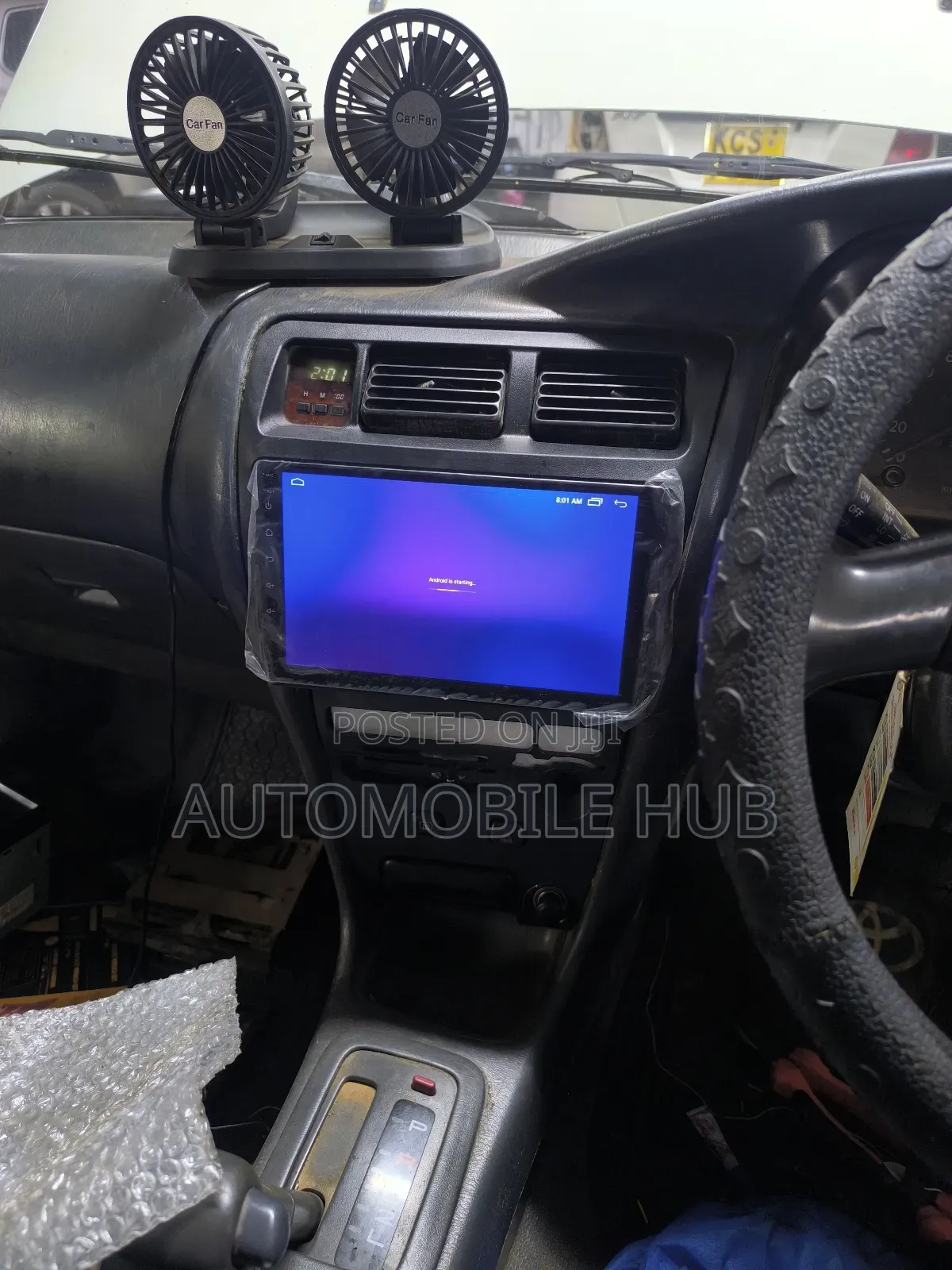 Toyota G Touring Android Screen With Console