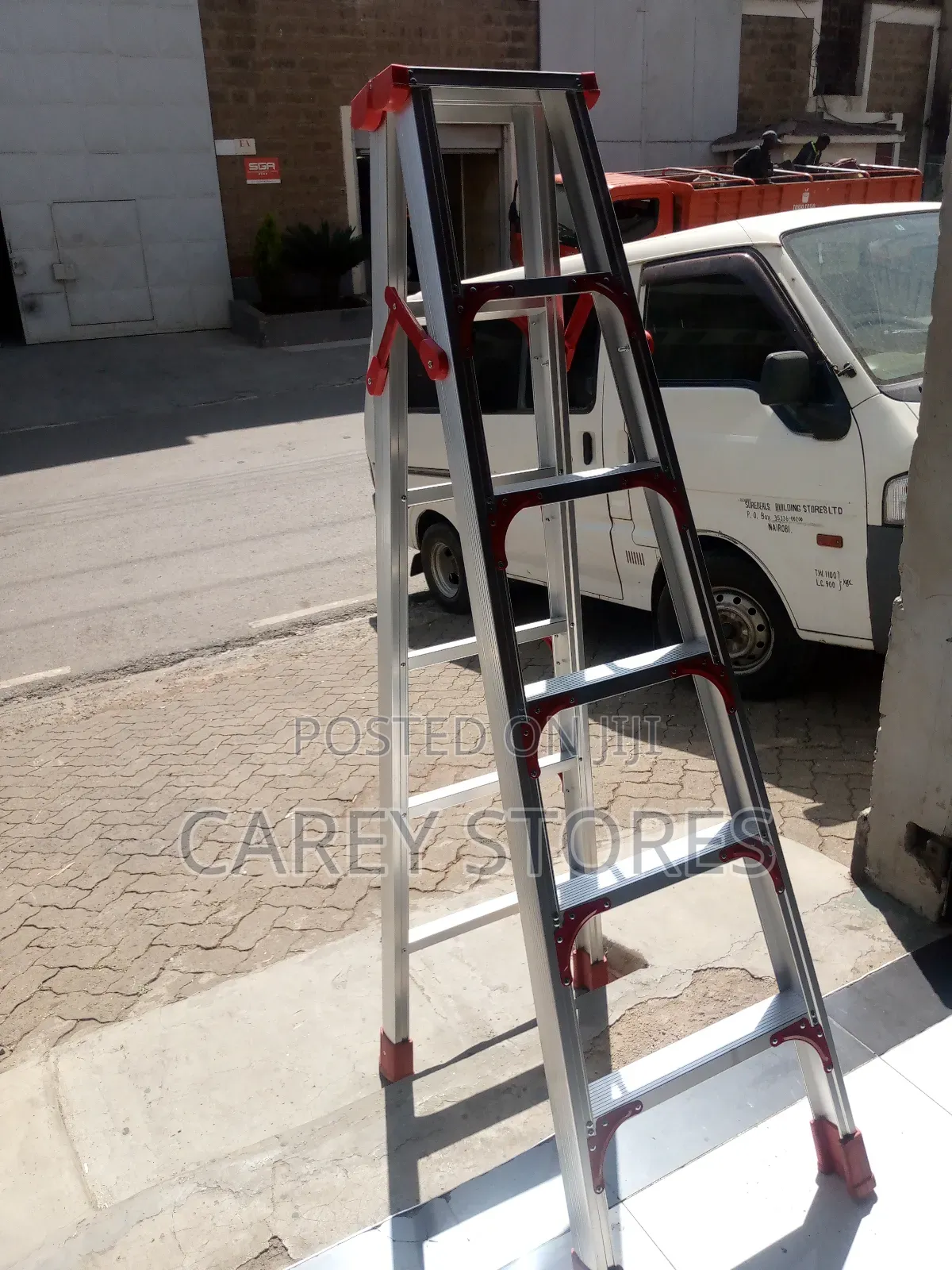 Aluminium Double Step Ladder