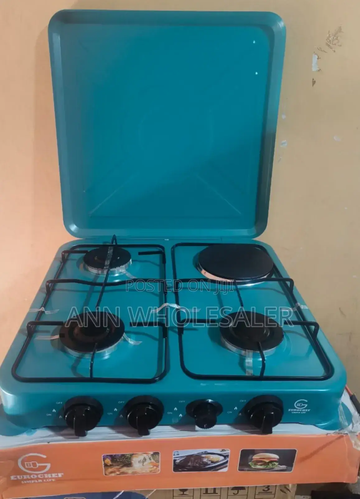 3+1 Gas Cooker Eurochef H-7