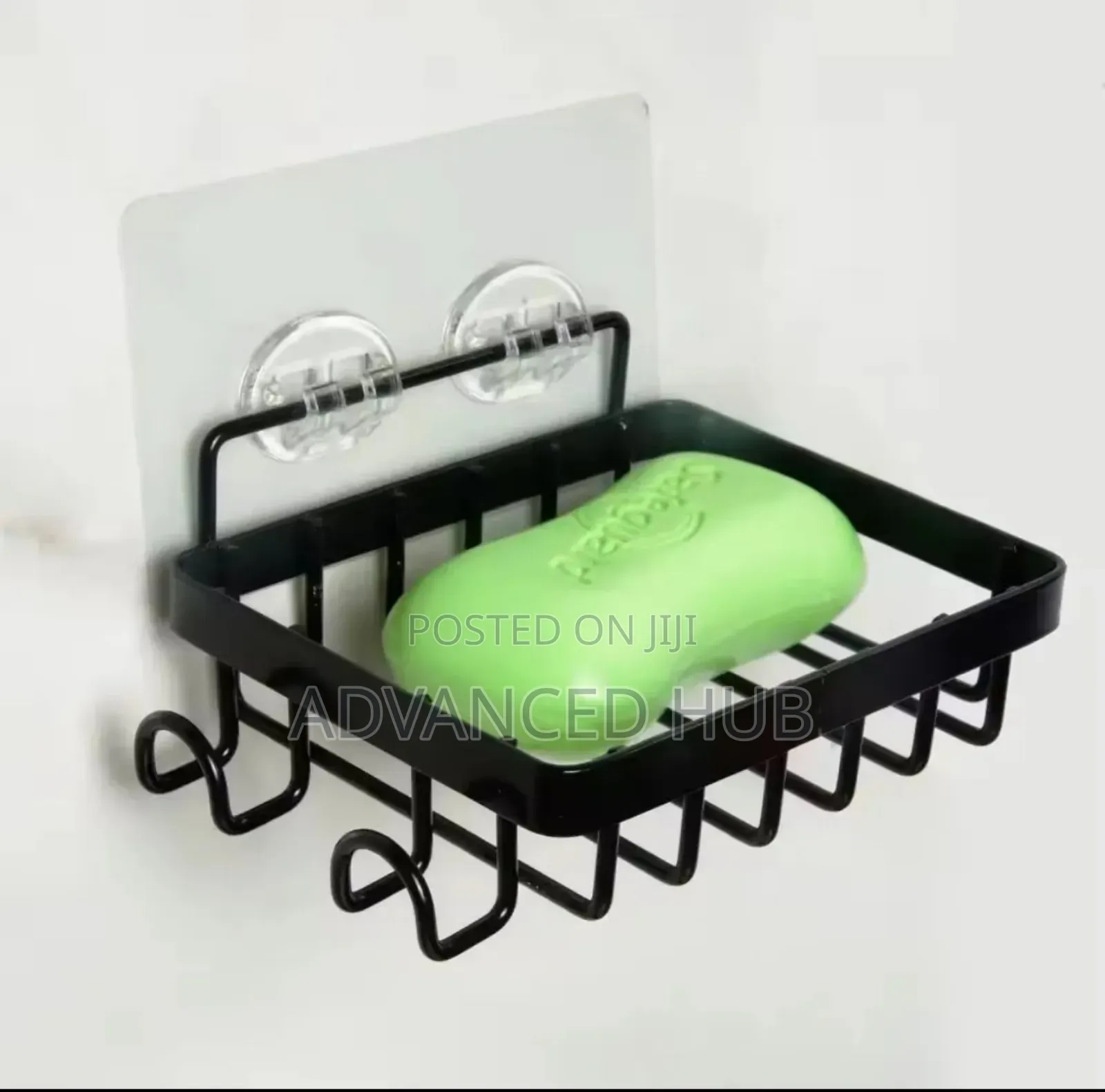 Wall Mounted Soap Rack With Hooks