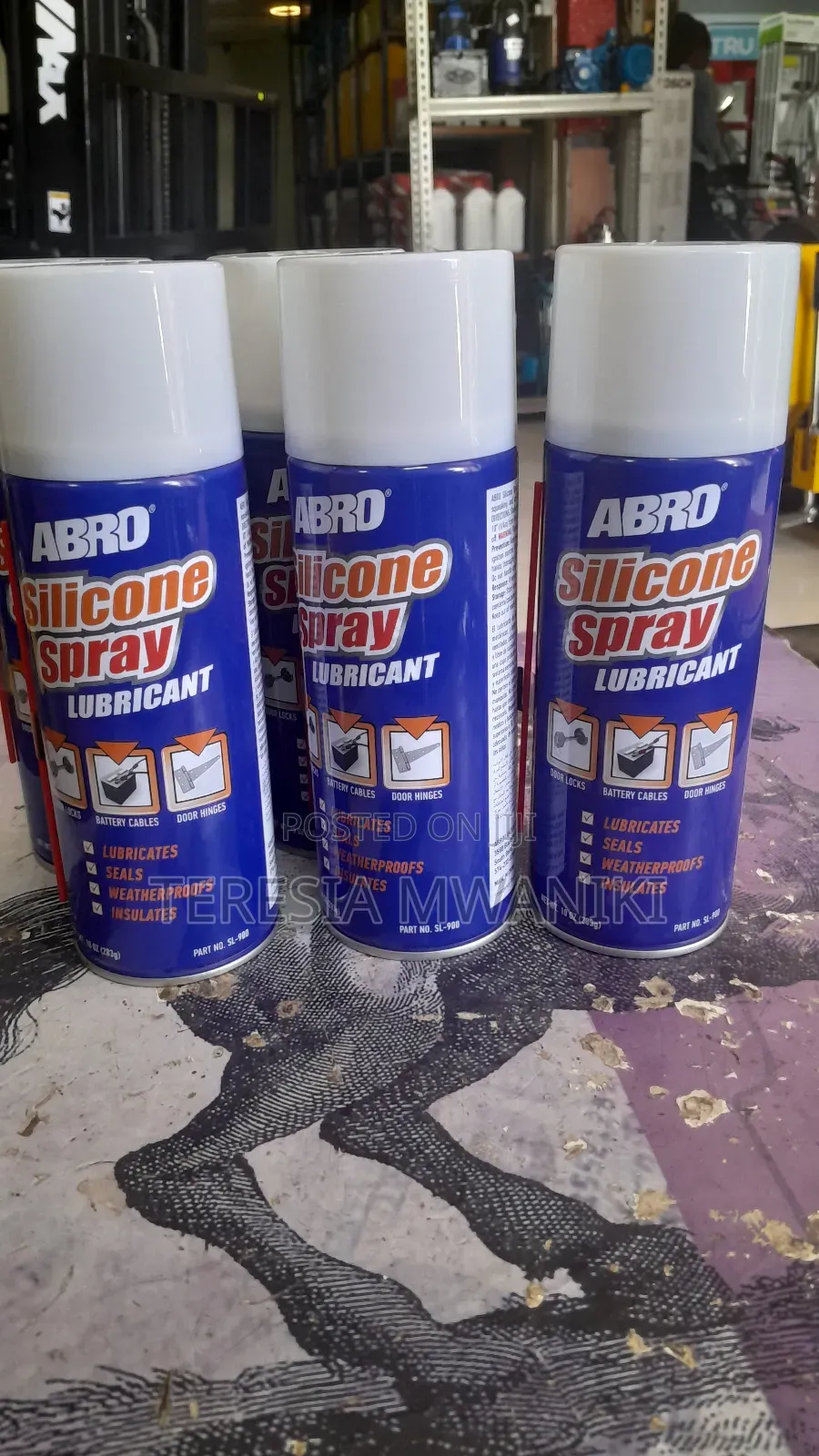 Silicone Spray Lubricant [ABRO]