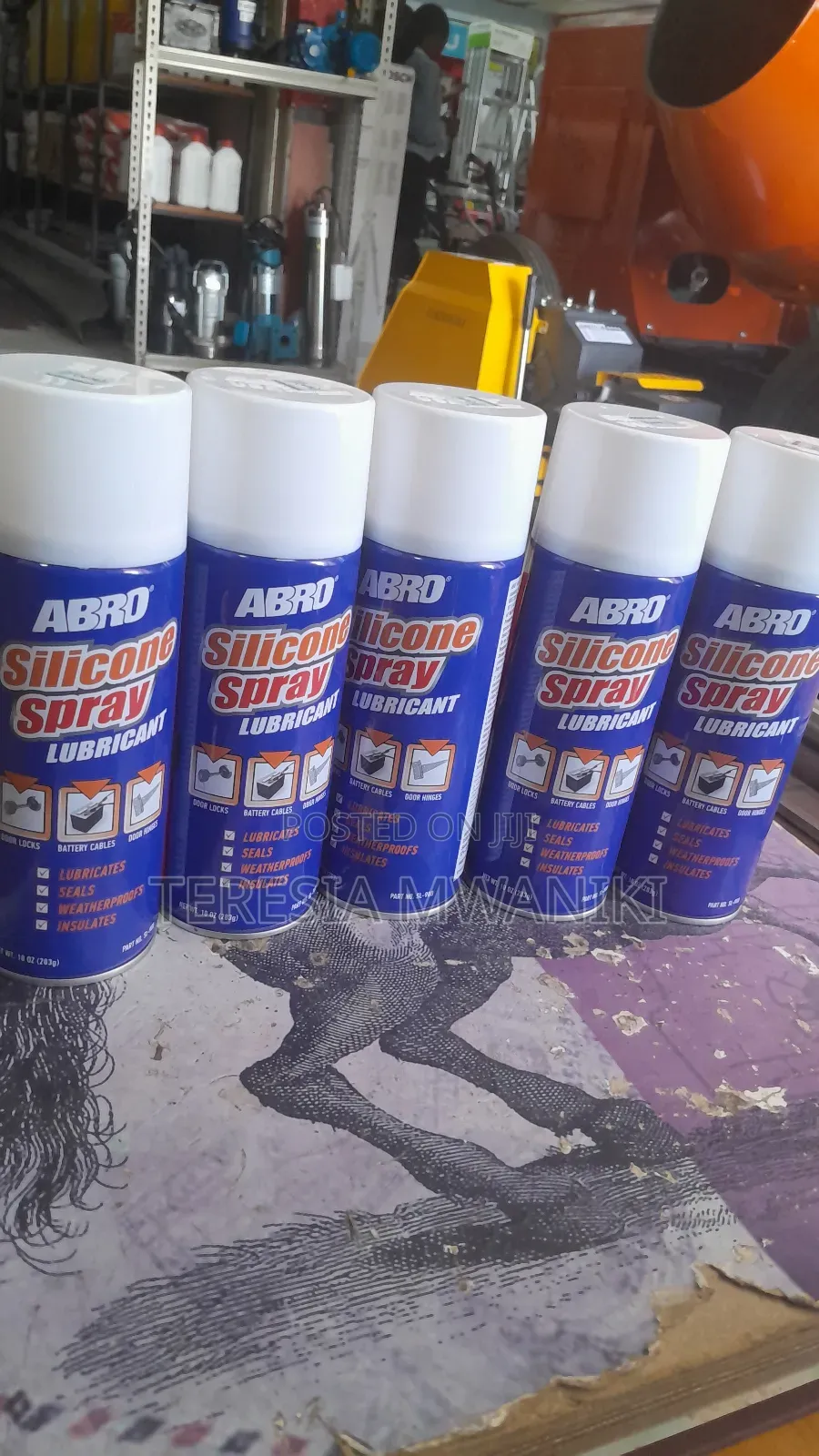 Silicone Spray Lubricant [ABRO]