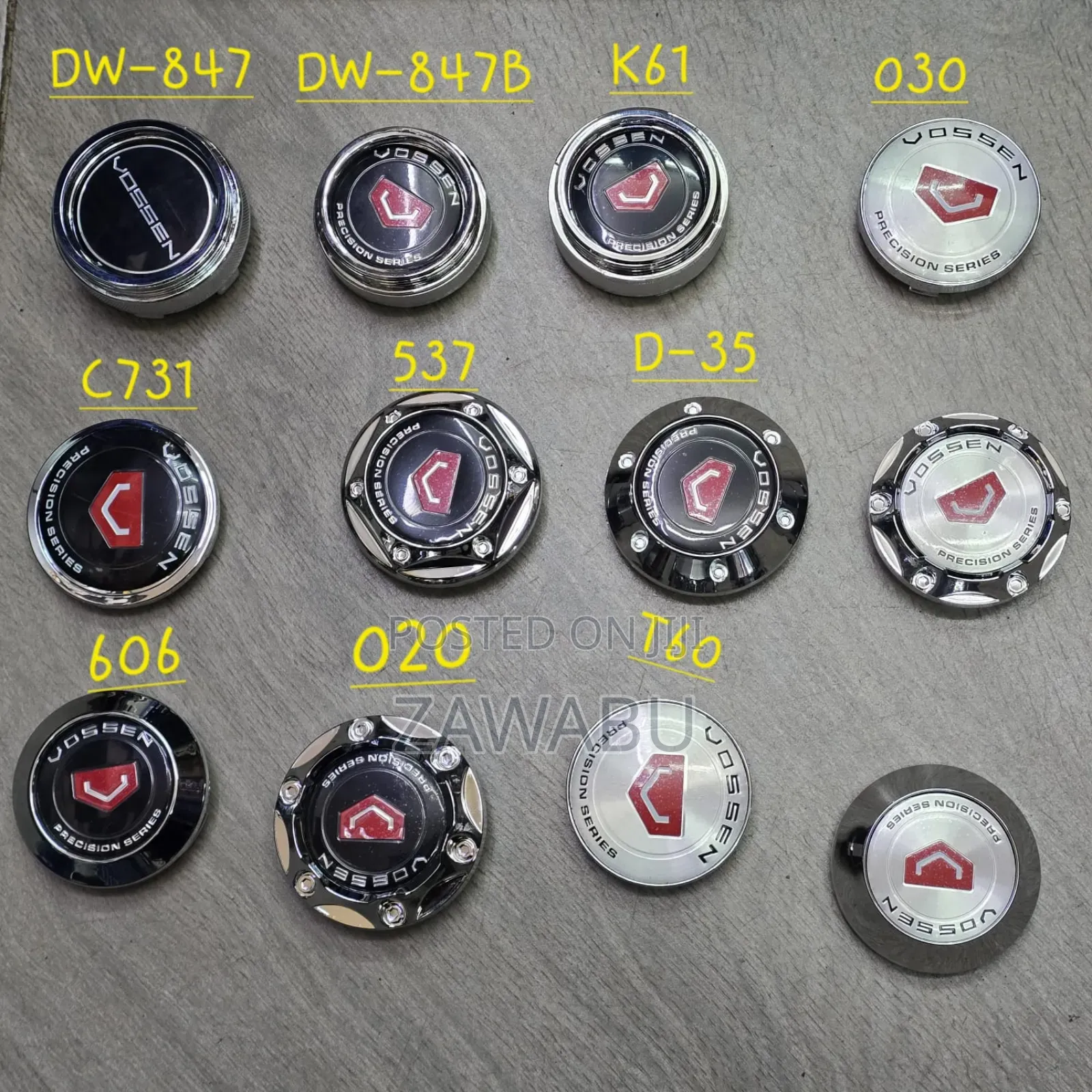 Universals Rim Caps (Alloy Rims)