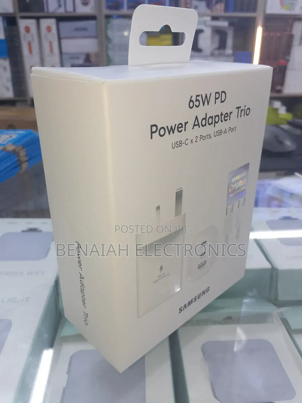 65 Watts Samsung Charger With Type C To C.Power Adapter