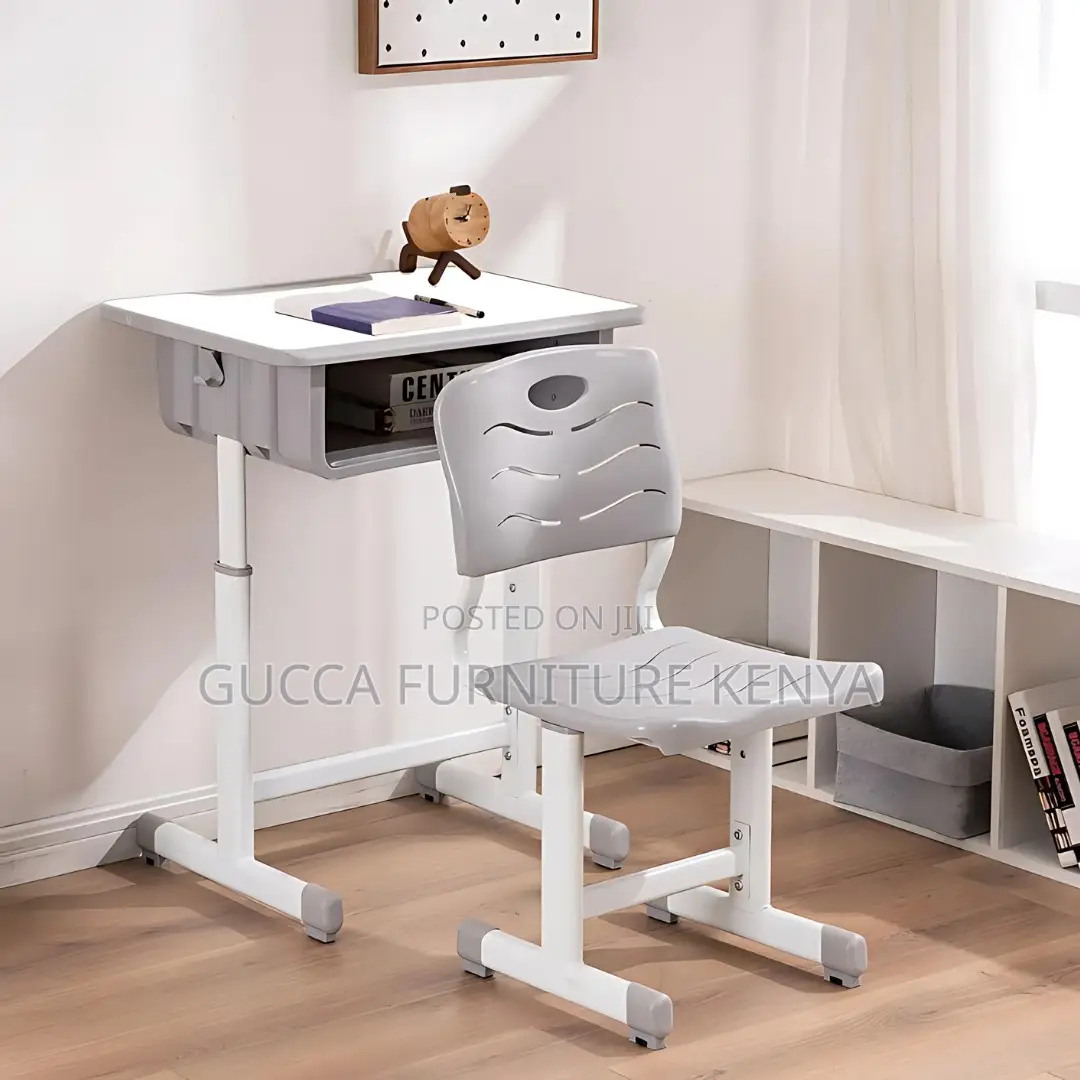 Kid's Furniture:Adjustable Plastic Modernchildren Study Desk
