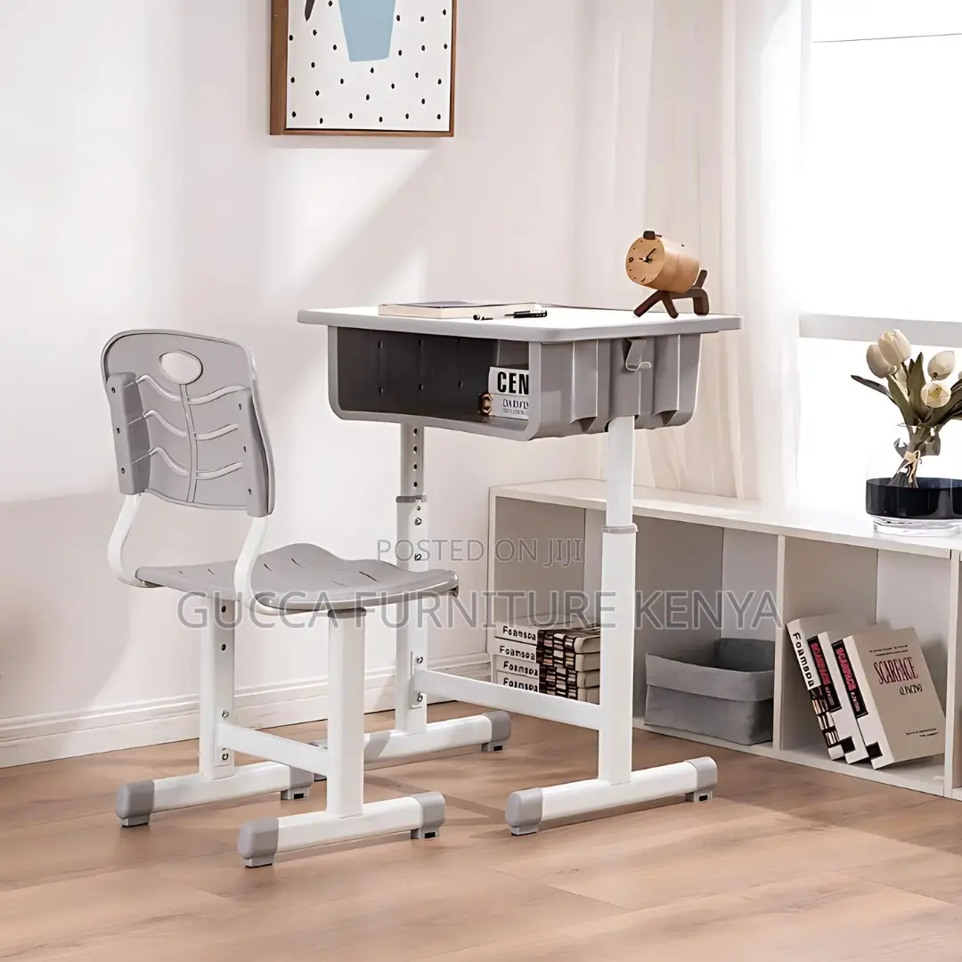 Kid's Furniture:Adjustable Plastic Modernchildren Study Desk