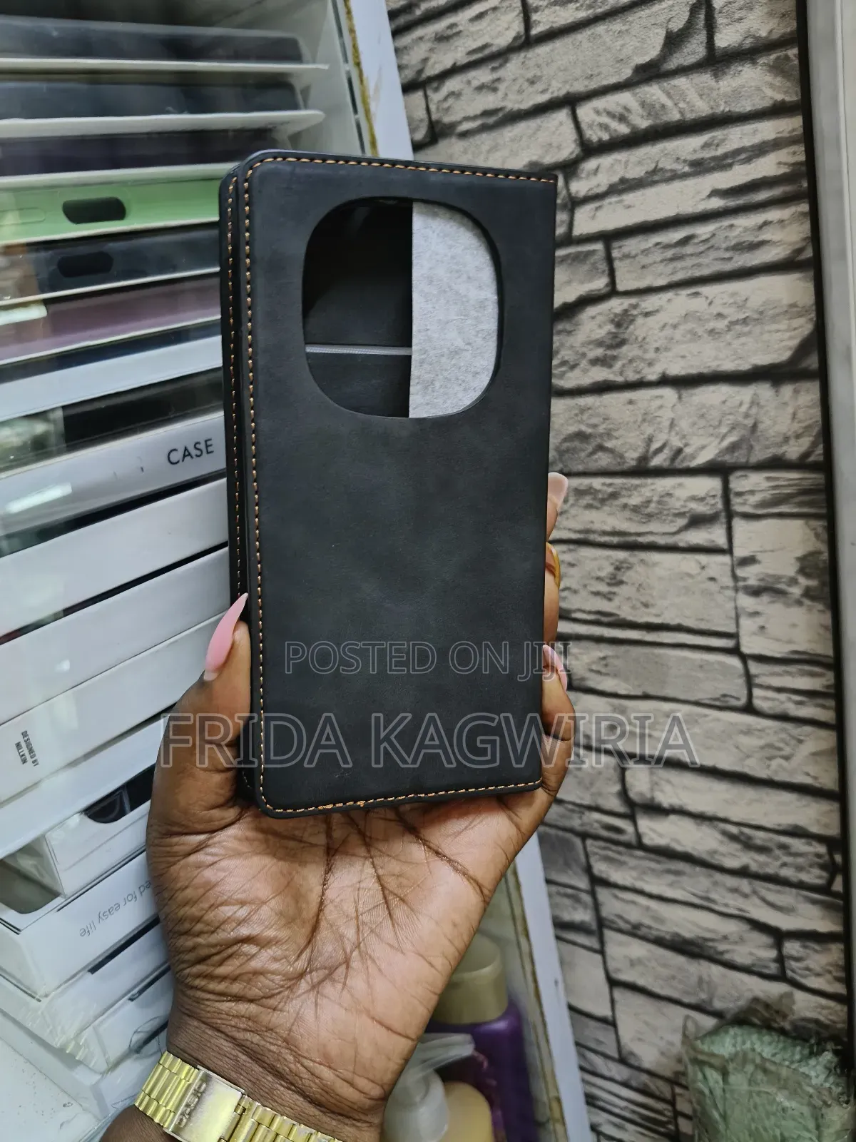 Redmi Note 14 Pro+ Leather Flip Case