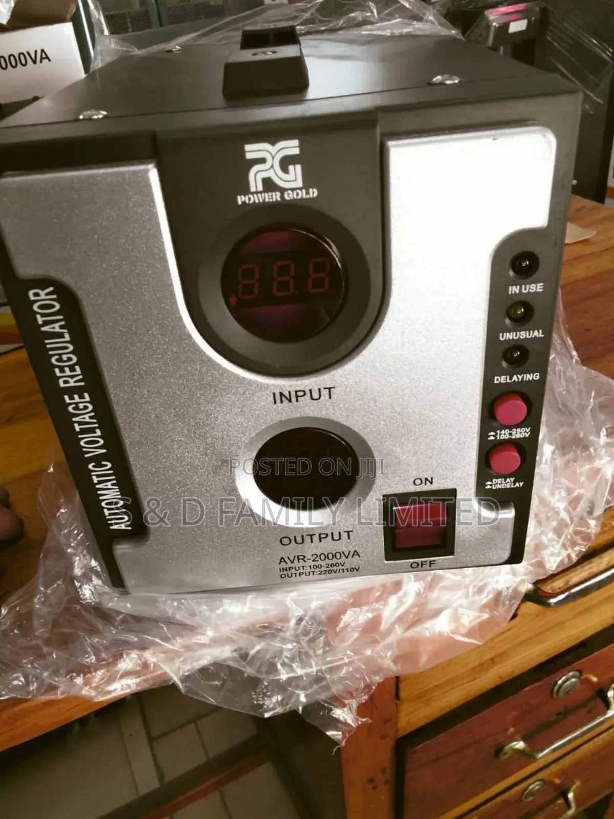 Power Gold 2.0KVA Digital Regulator
