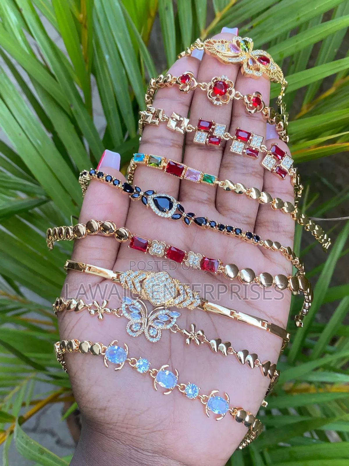 Golden Ladies Bracelet