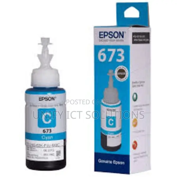 Epson T6732 Ecotank Cyan Ink Bottle 70ml