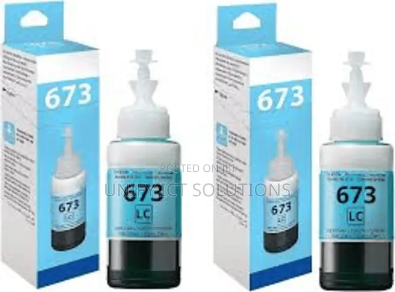 Epson T6735 Ecotank Light Cyan Ink Bottle 70ml