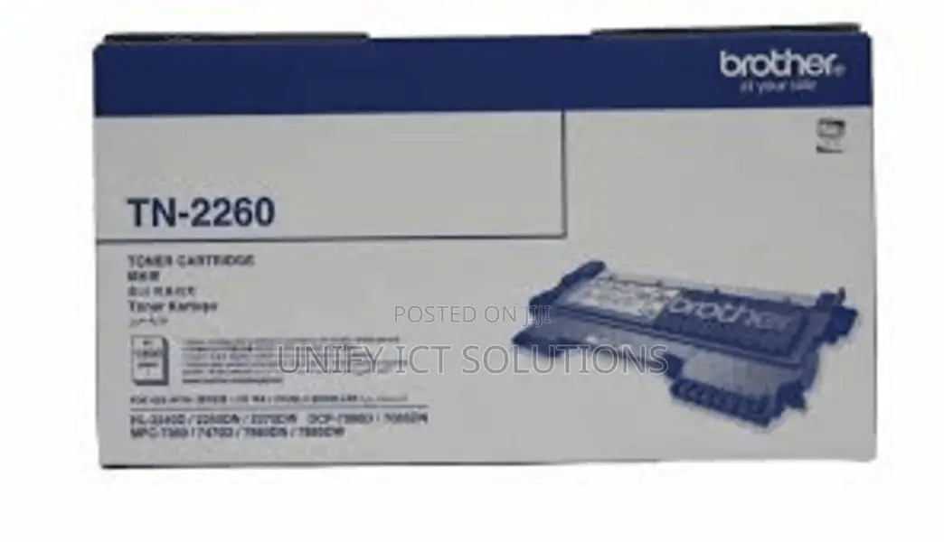 Brother TN-2260 Black Toner Cartridge