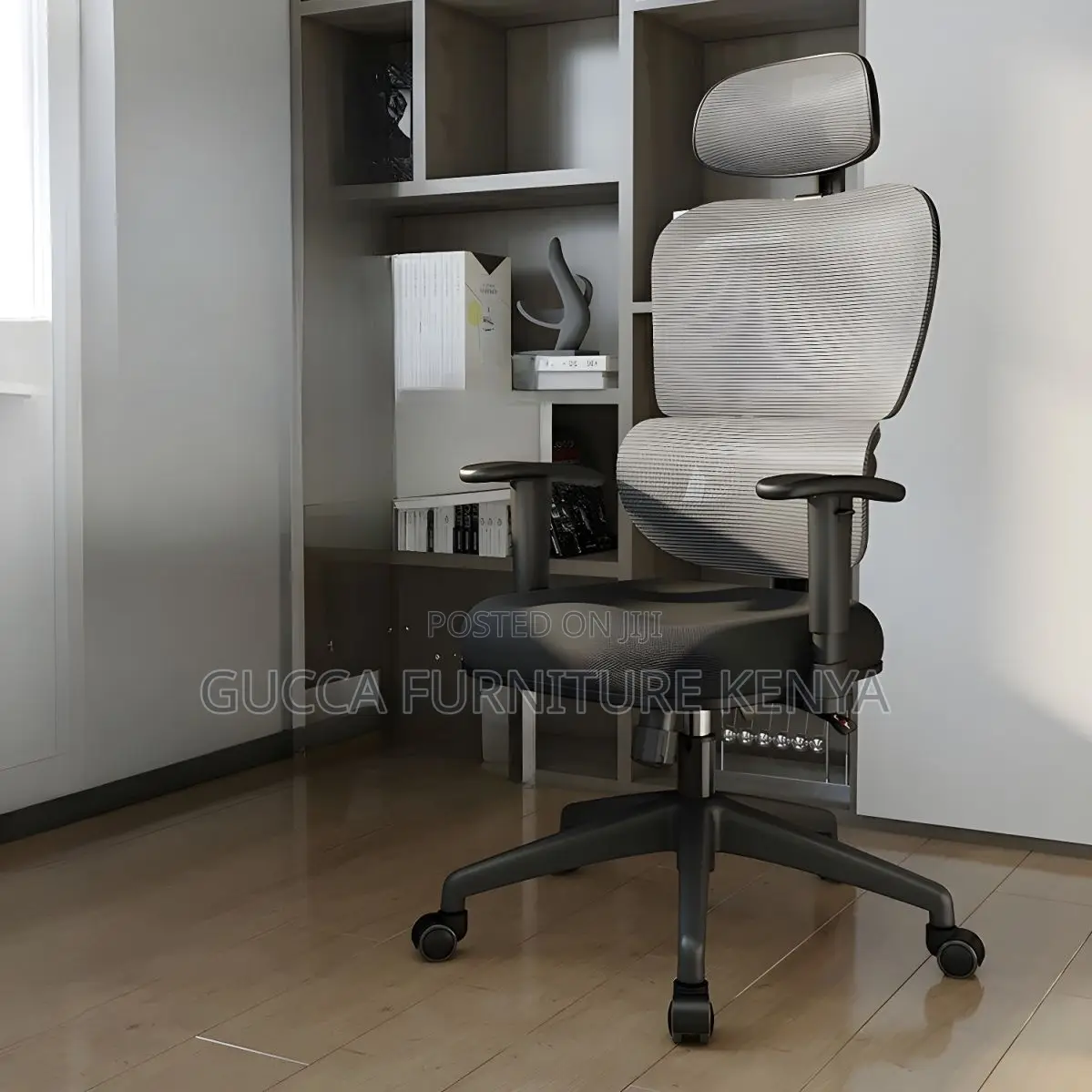 Office Chairs: Orthopedic Functional Black Mesh Task Chair