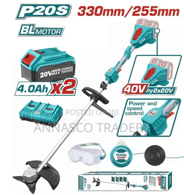 Total Tstli200285cordless String
Trimmer And Brush
Cutter
