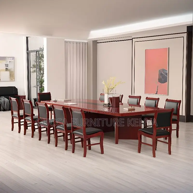 Office Tables:3000mm Reclaimed Wood Caramel Boardroom Table