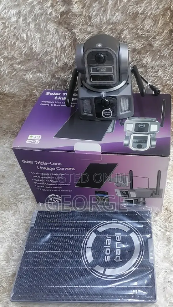 Original Manageable Solar Triple Wifi + 4G Solar Camera