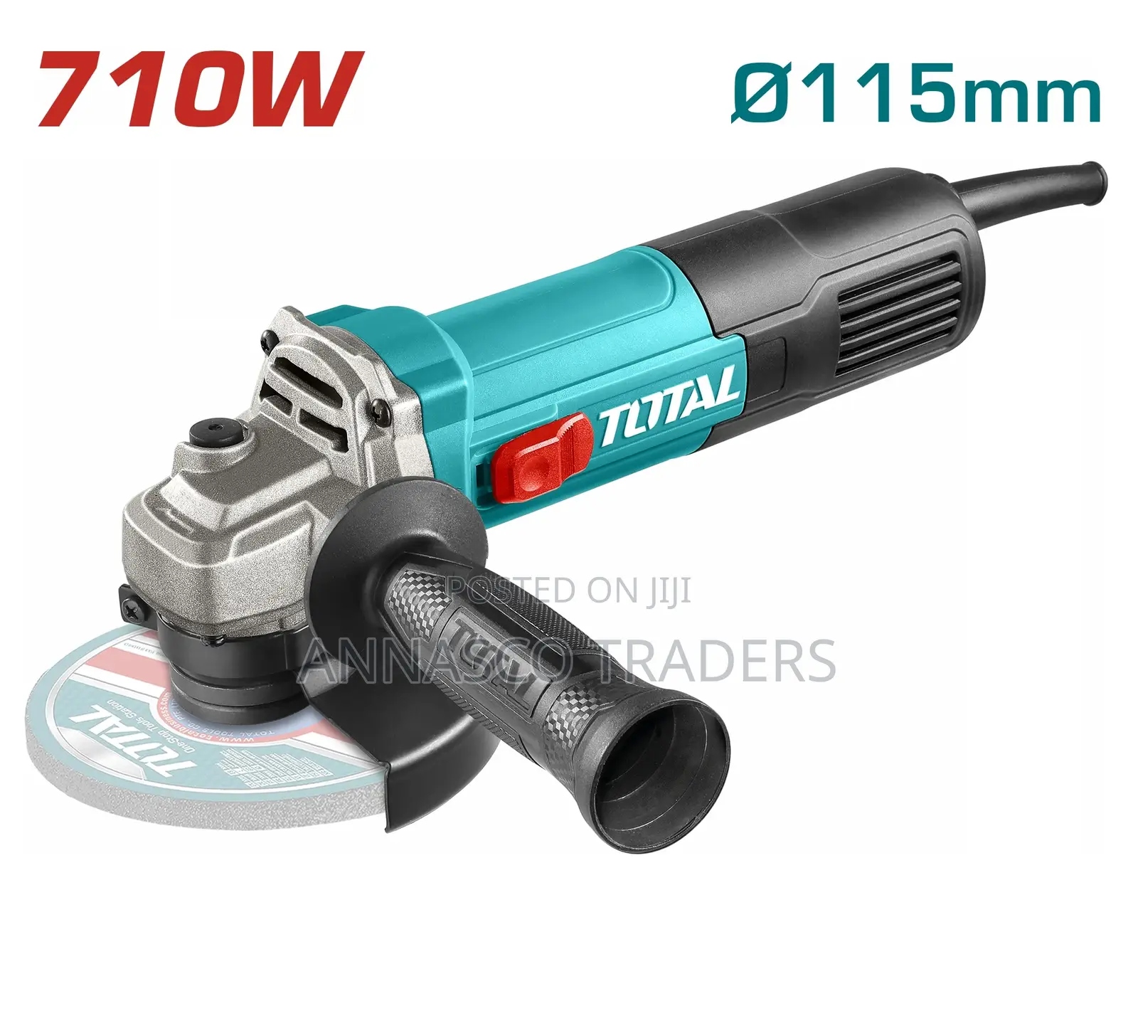 Total Quality TG10711576 Angle Grinder 710W