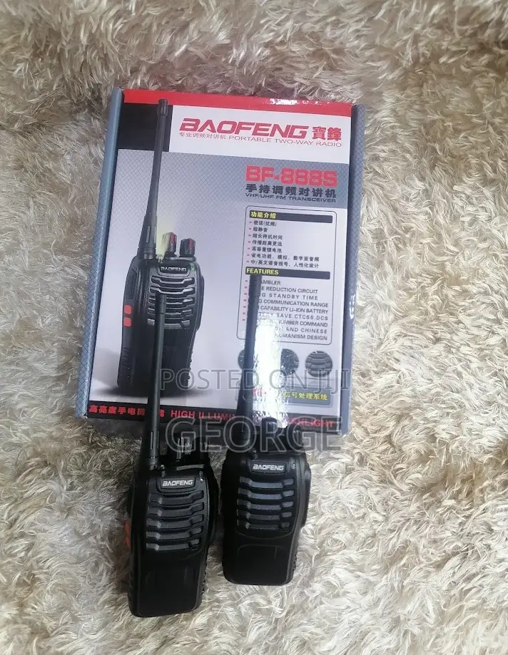 Baofeng BF888S Portable Two-Way Radio 2pcs
