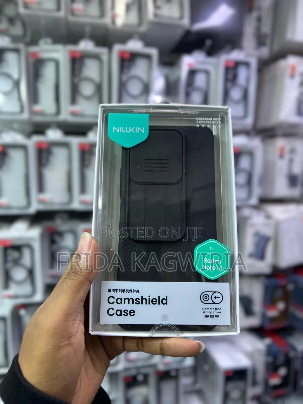 Redmi Note 14 Nilkin Camshield Shockproof Back Cover