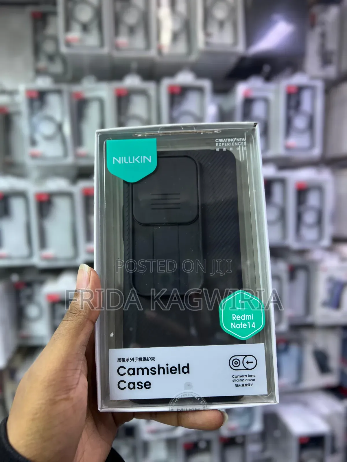 Redmi Note 14 Nilkin Camshield Shockproof Back Cover
