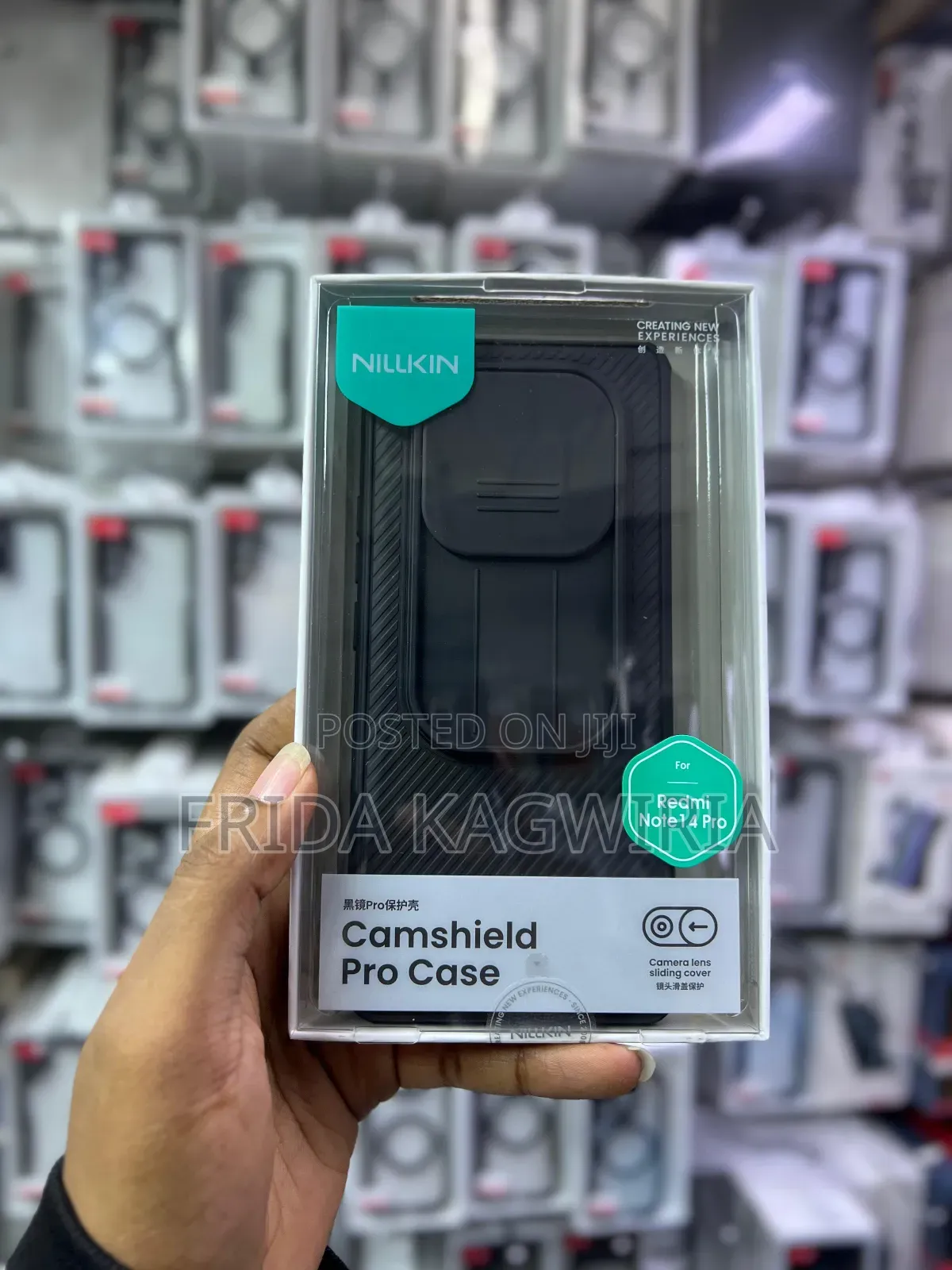 Redmi Note 14 Pro Nilkin Camshield Shockproof Back Cover