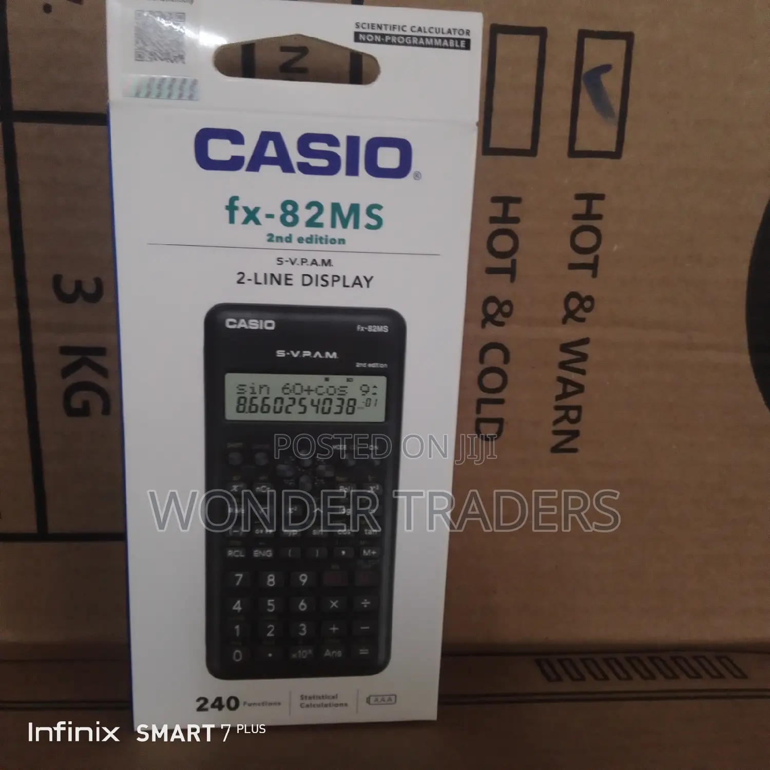 CASIO FX-82 Ms Calculator,2nd Edition School Calculator