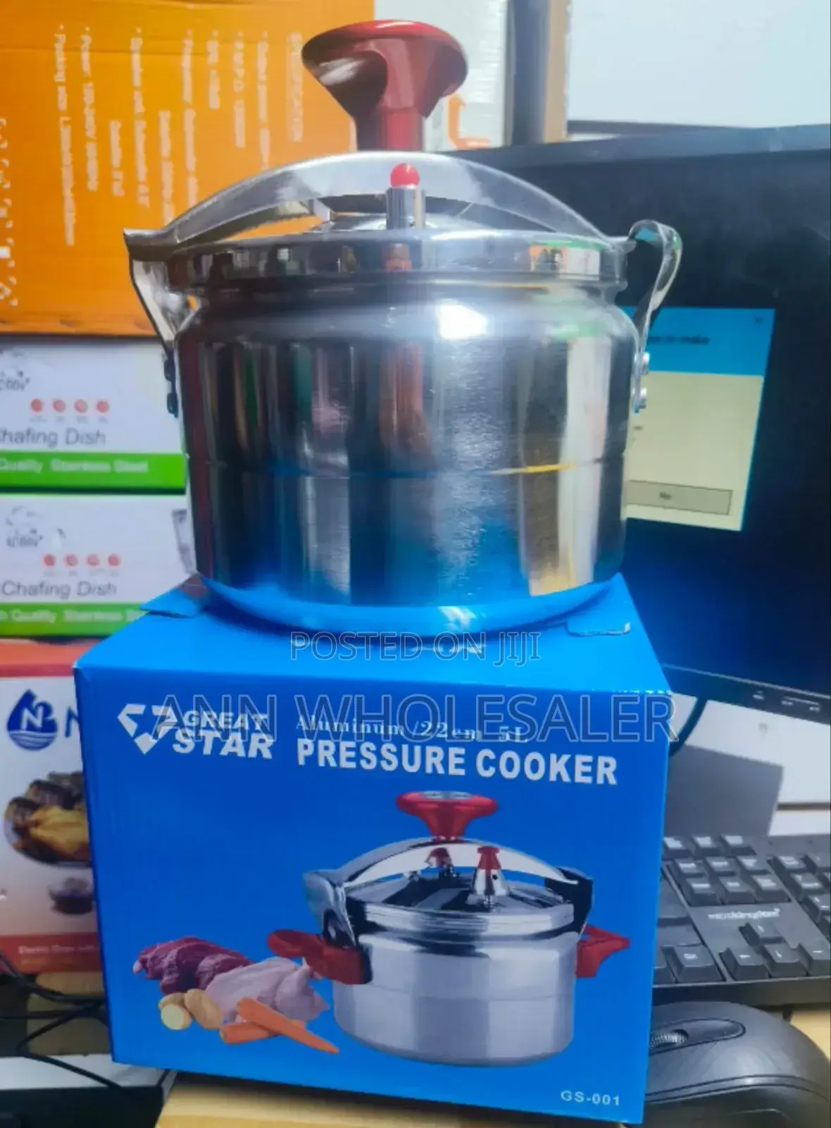 New Arrivals -Aluminium - 22 Cm 5 L - Cooker