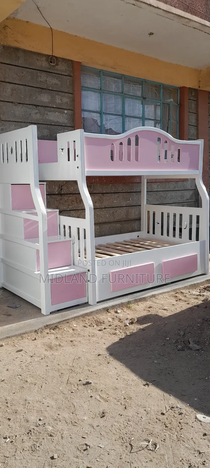 Pink and White Double Decker for Girls