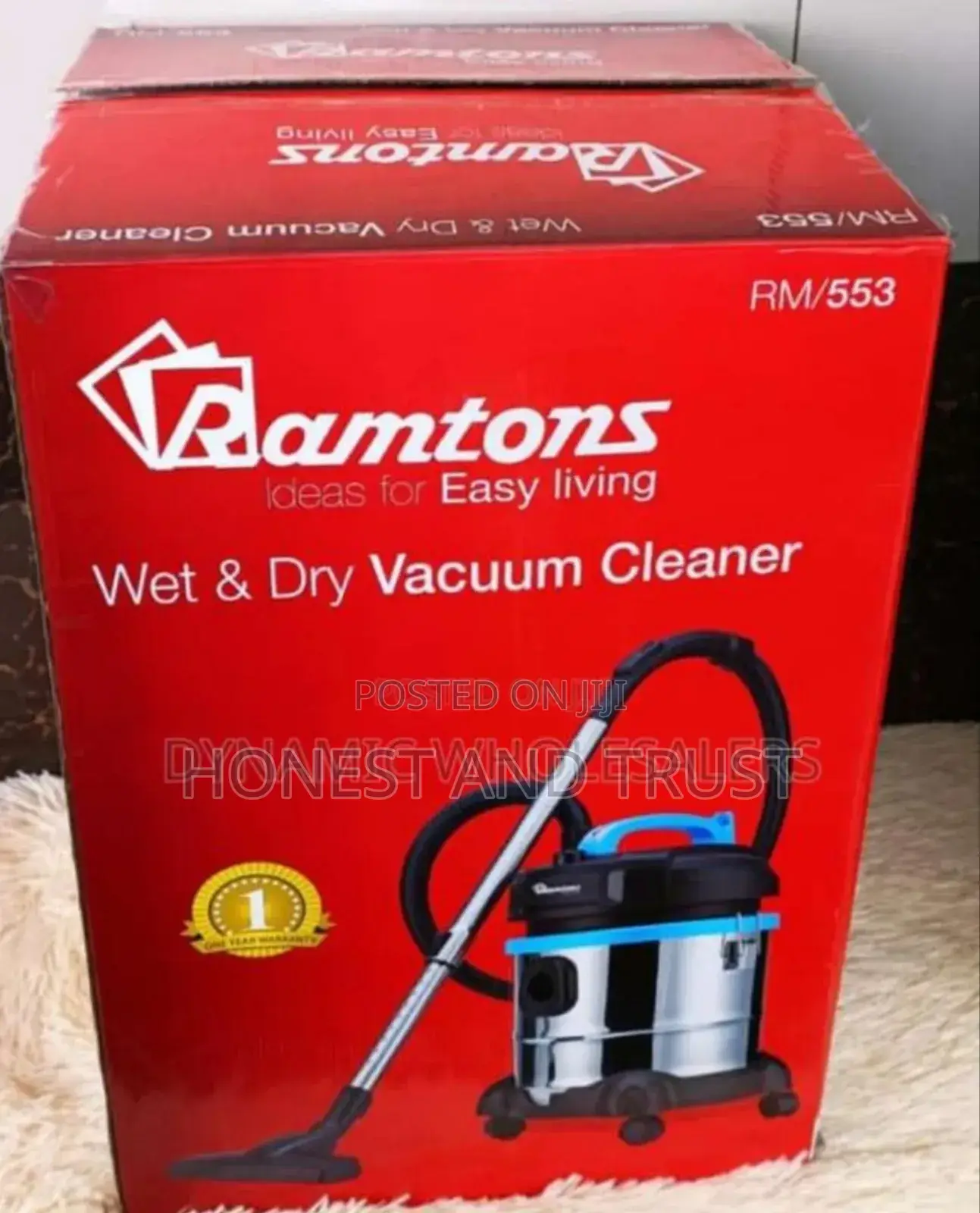 21litres Ramton Vacuum Cleaner