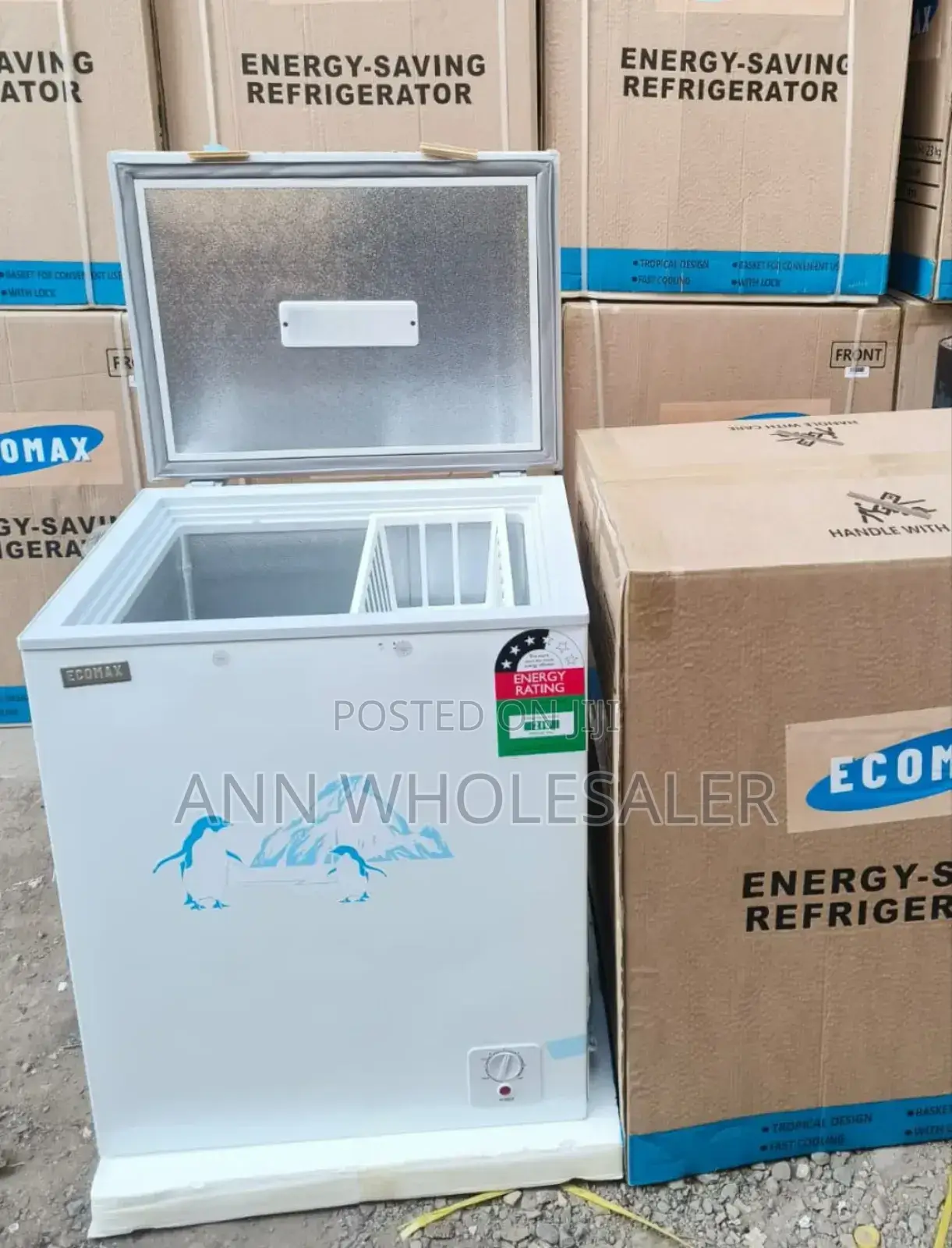 New Arrival *Ecomax Freezer 119litres L-5