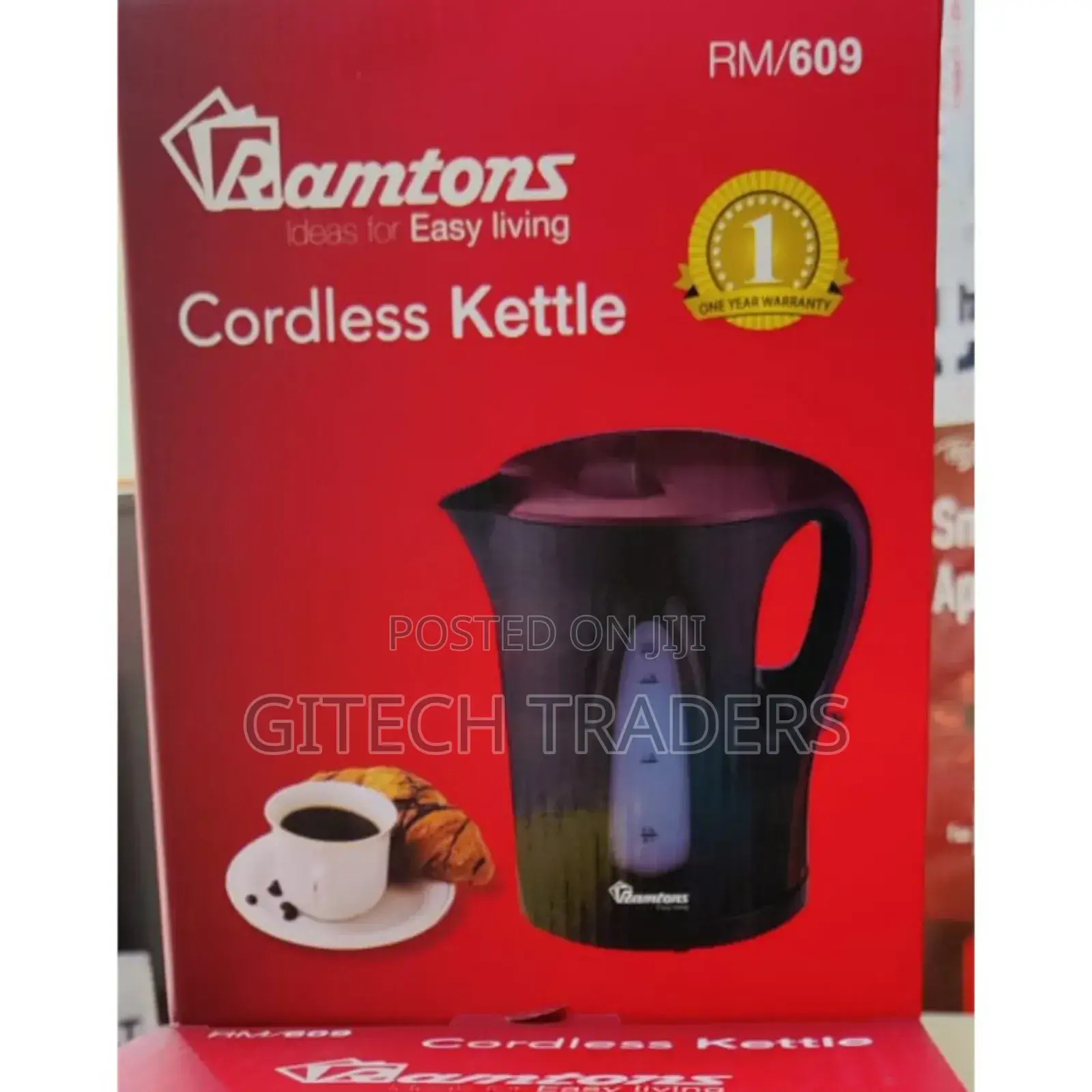 Electric Kettle 1.7litres RM609
