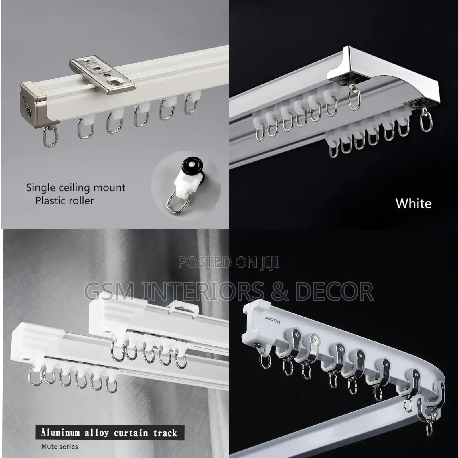 Alumminium Curtain Rails Curtain Rails Variety