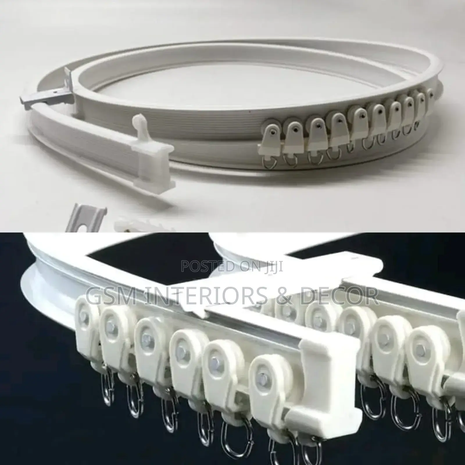 Bendable Aluminium Rails for Room Partitioning