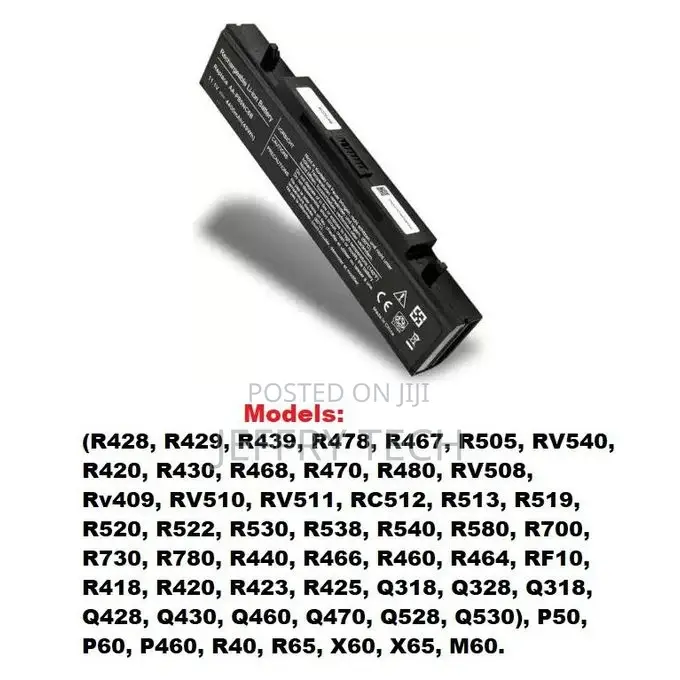 Battery for Samsung Rv511, Rc512, R513, R519, R520, R522, R5