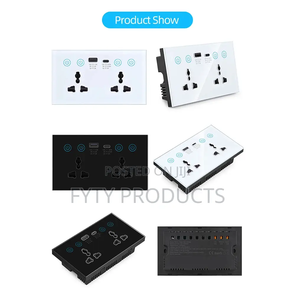 WIFI Smart Twin Scoket With Type C Port