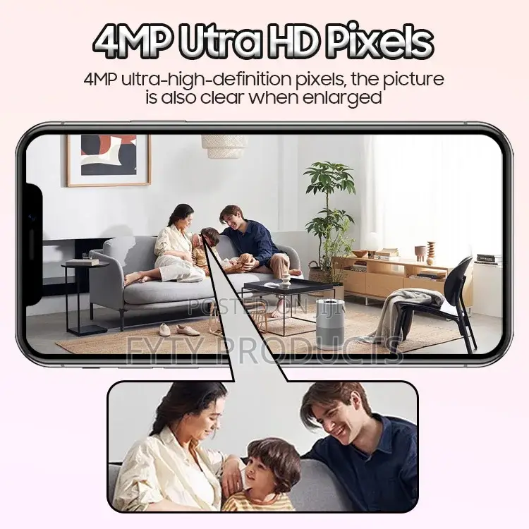 WIFI Dual Lens CCTV Wireless Home Security IP Camera