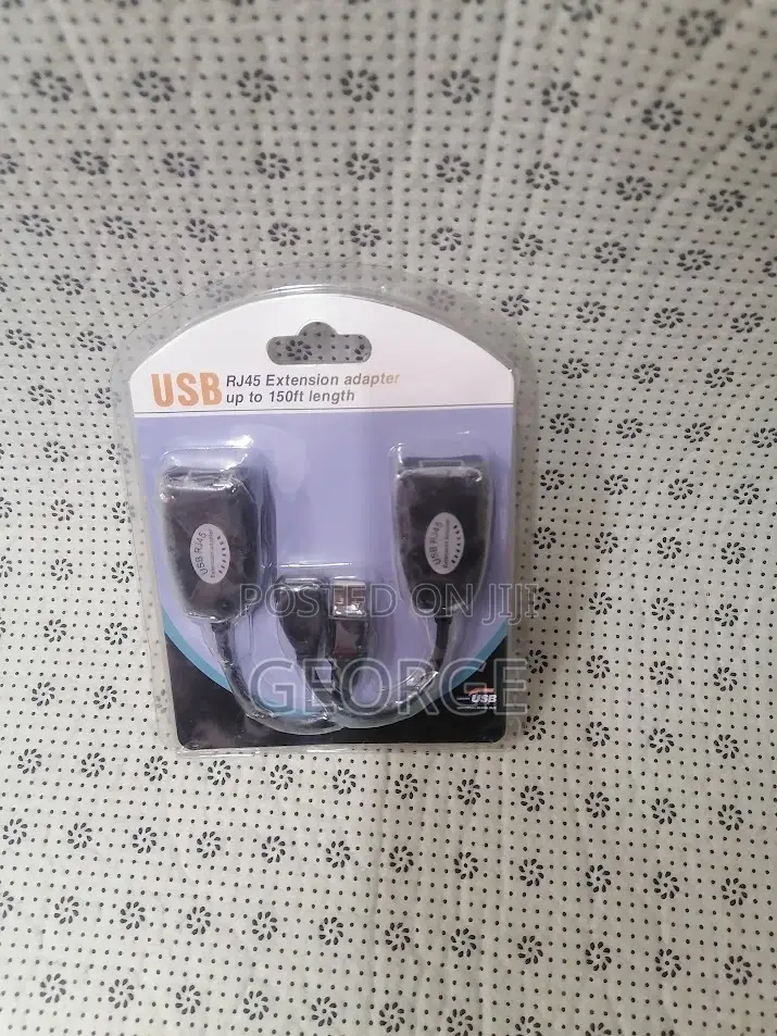 USB RJ45 Extension Upto 150 Ft Ethernet Cable