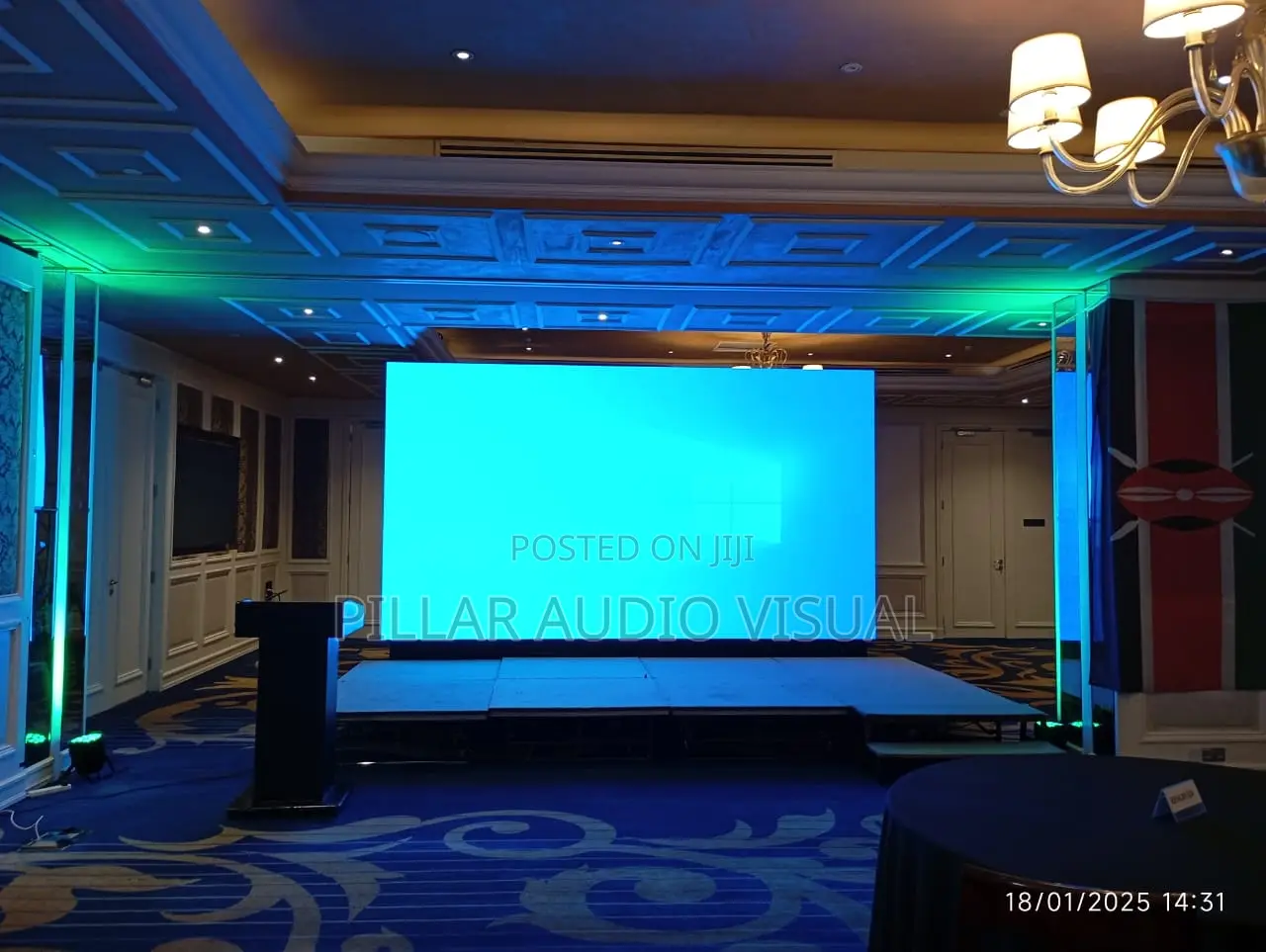We Have Led Panels Stage for Hire