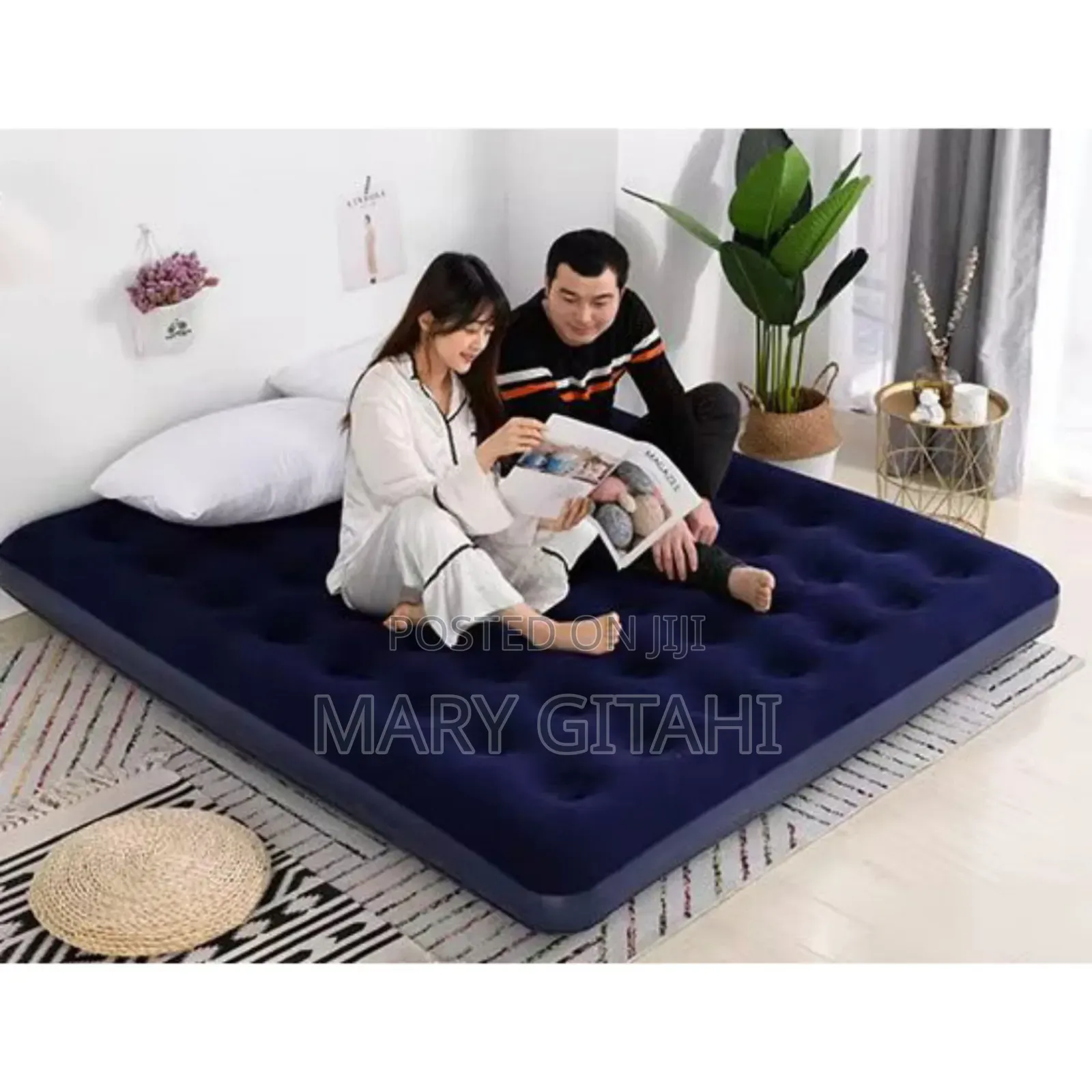 Intex Inflatable Mattress Plus Electric / Manual Pump 6*6