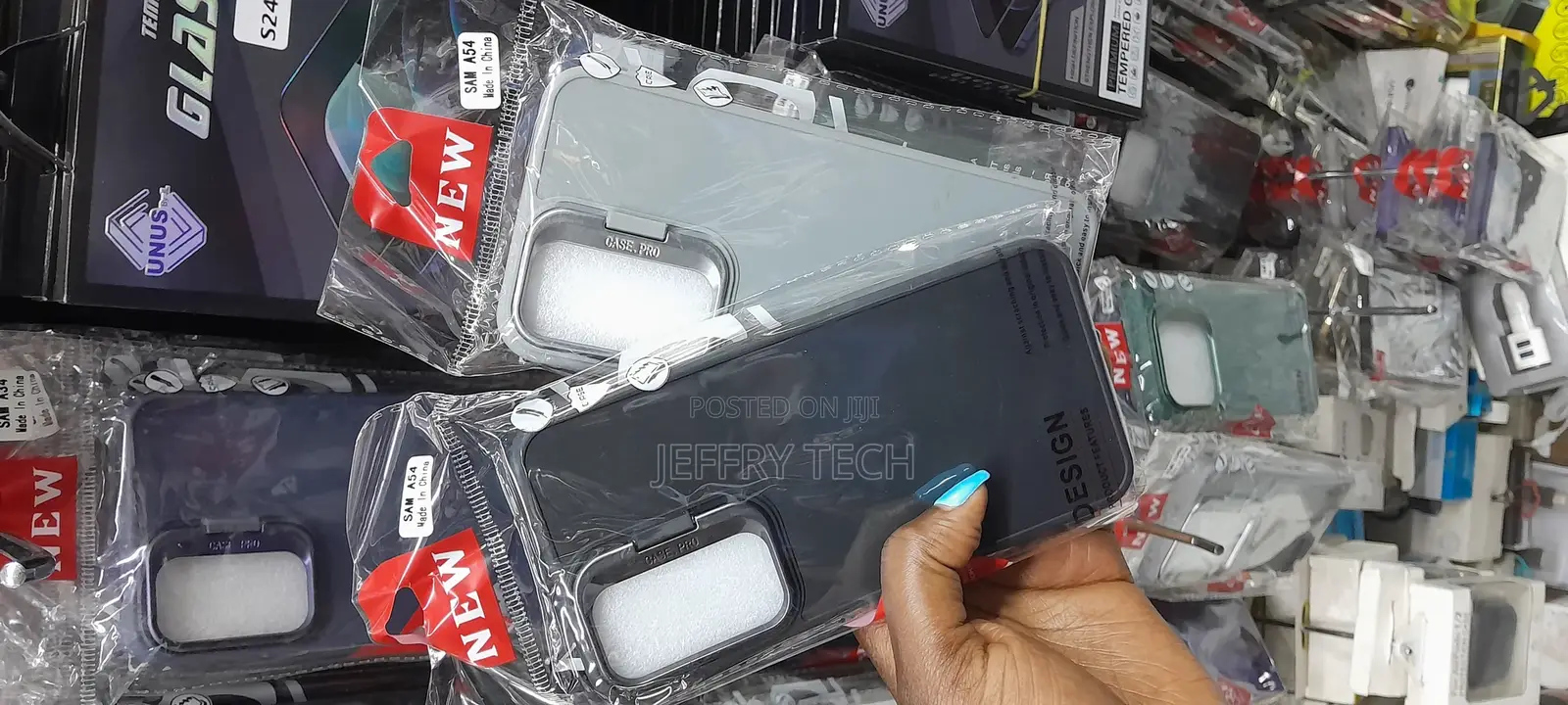 Samsung Galaxy A54 Case With Camera Frame Stand