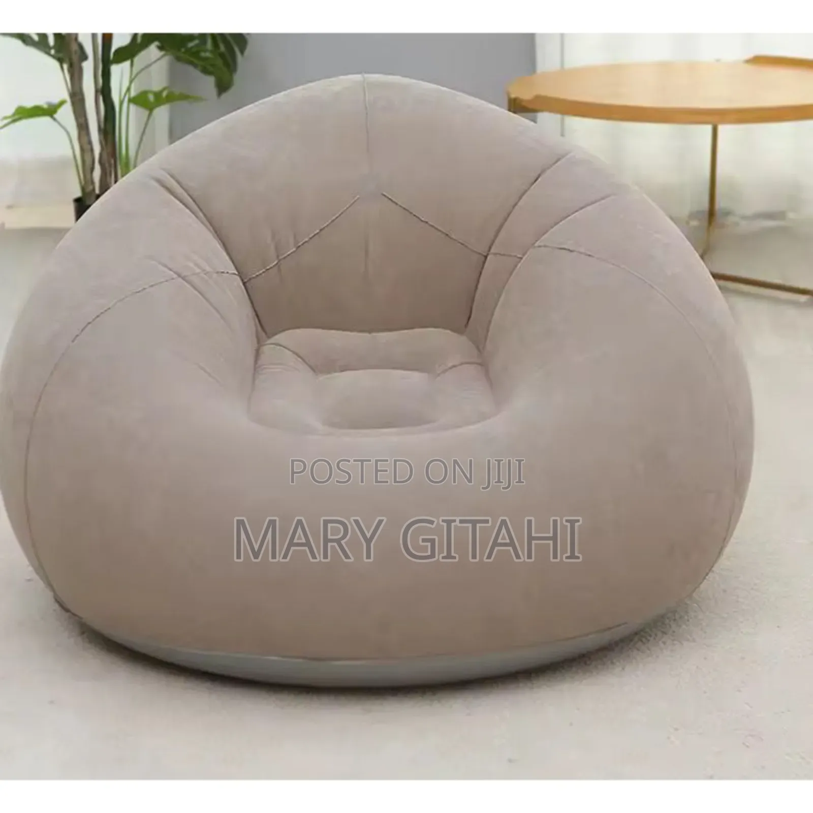 Inflatable Lazy Sofa 
 Comes With Free Pump