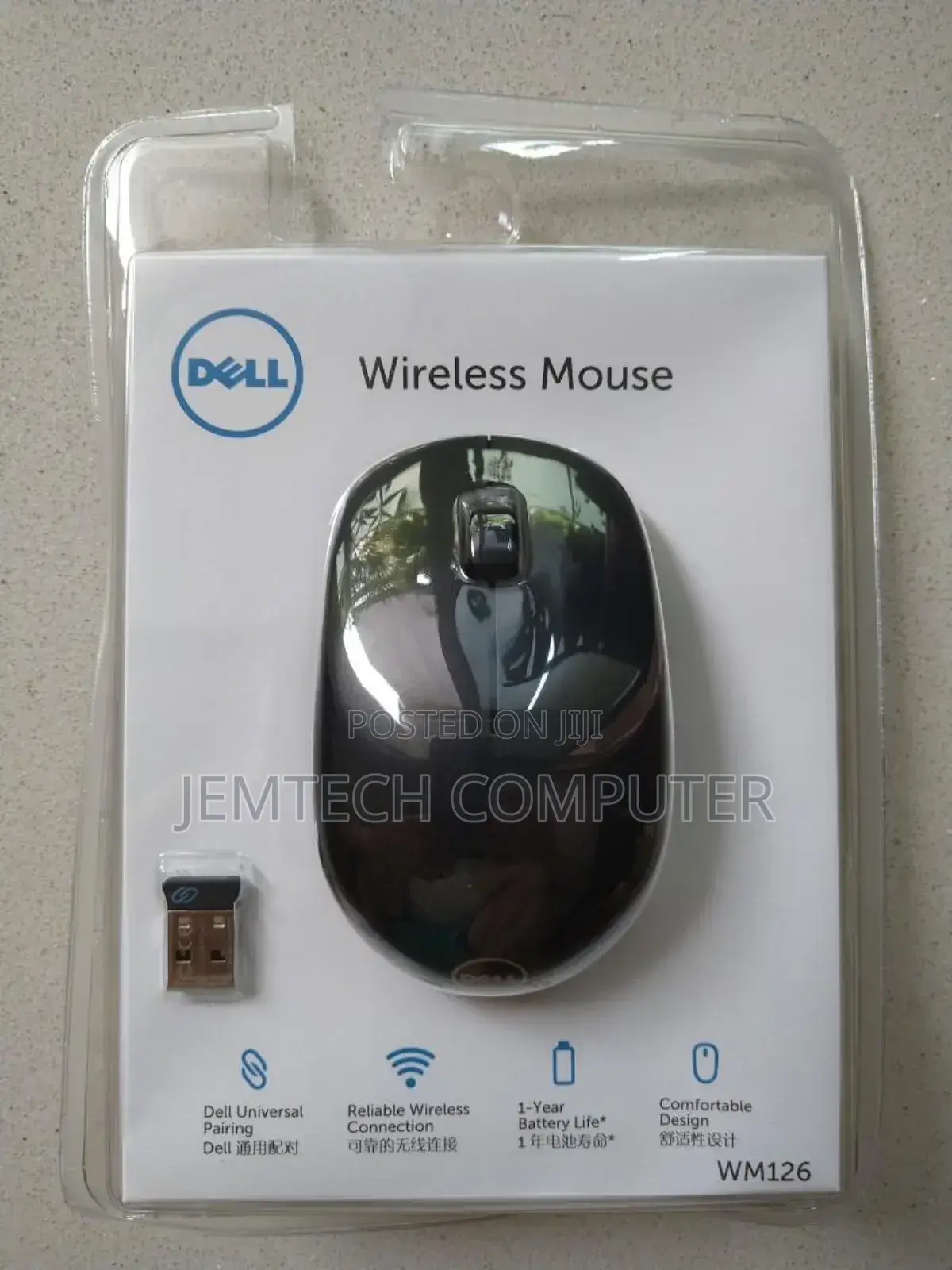 Dell Wireless Mouse WM126 ^°Dell WM126 Mouse
