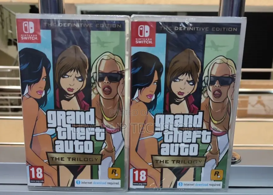 GTA Trilogy Nintendo Switch Video Game