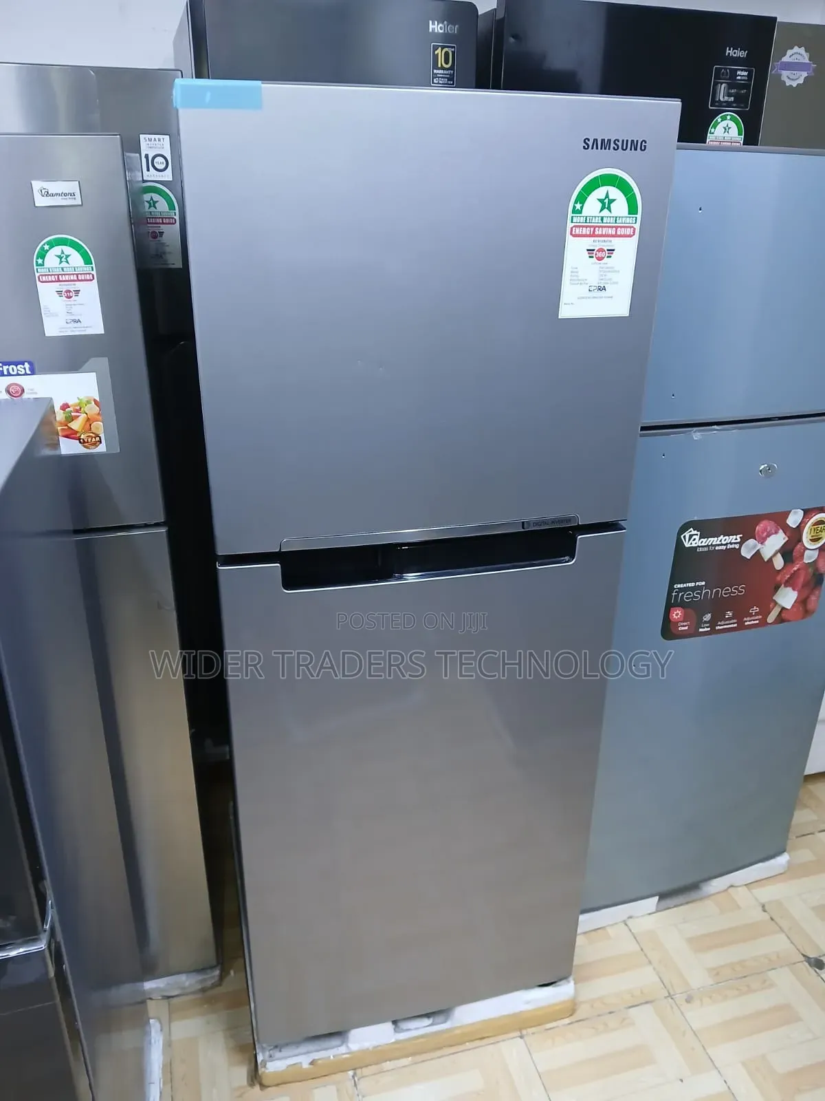 Samsung 208litres Double Door Fridge (RT26HAR2DSA)