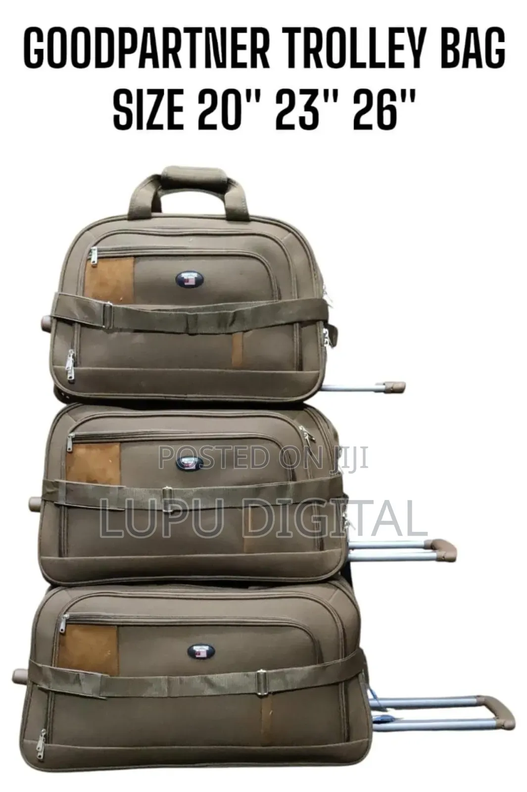 Size 20",23" and 26" Trolley Bag
