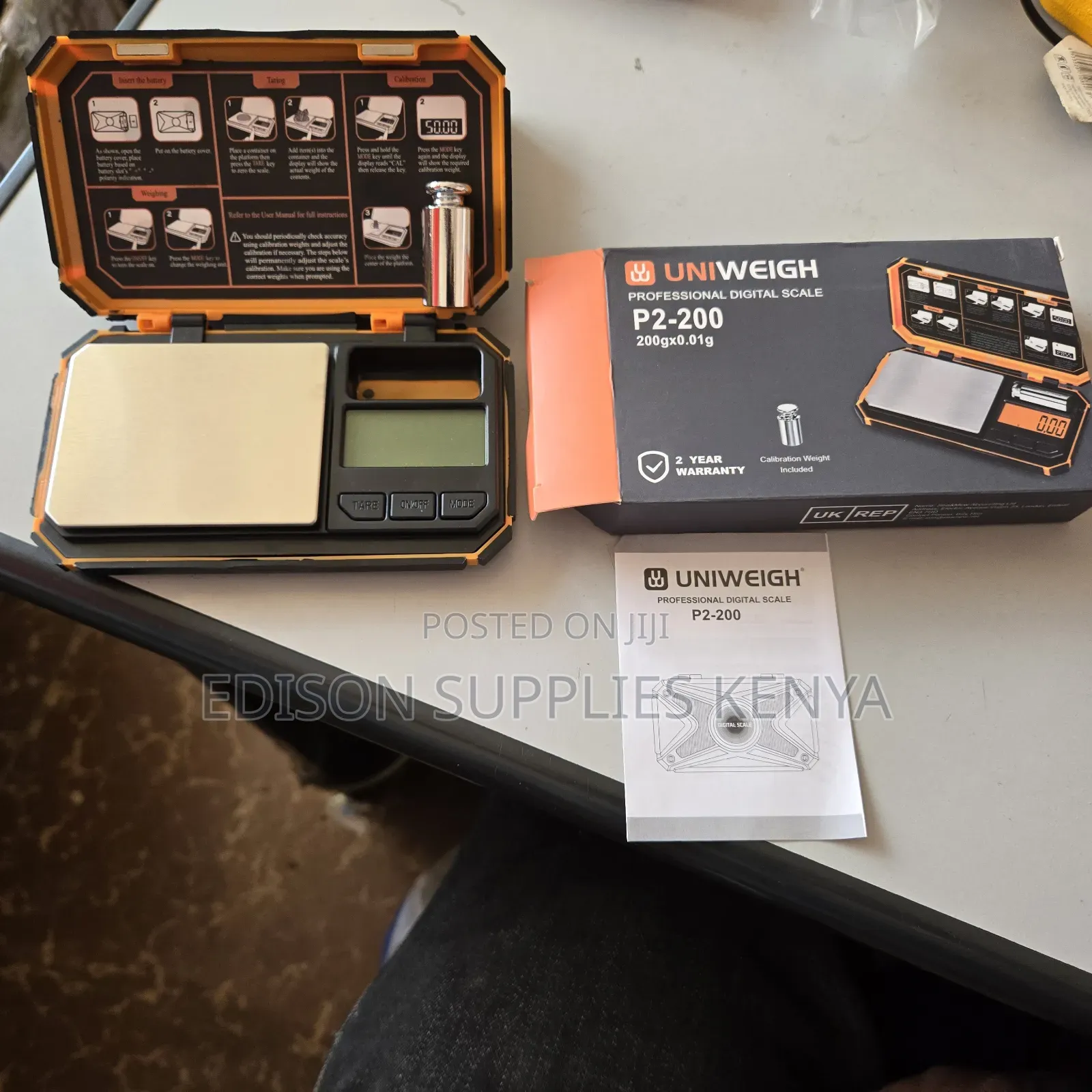 Uniweigh Digital Precision Ring Scale Jewelry Gram Scale 200