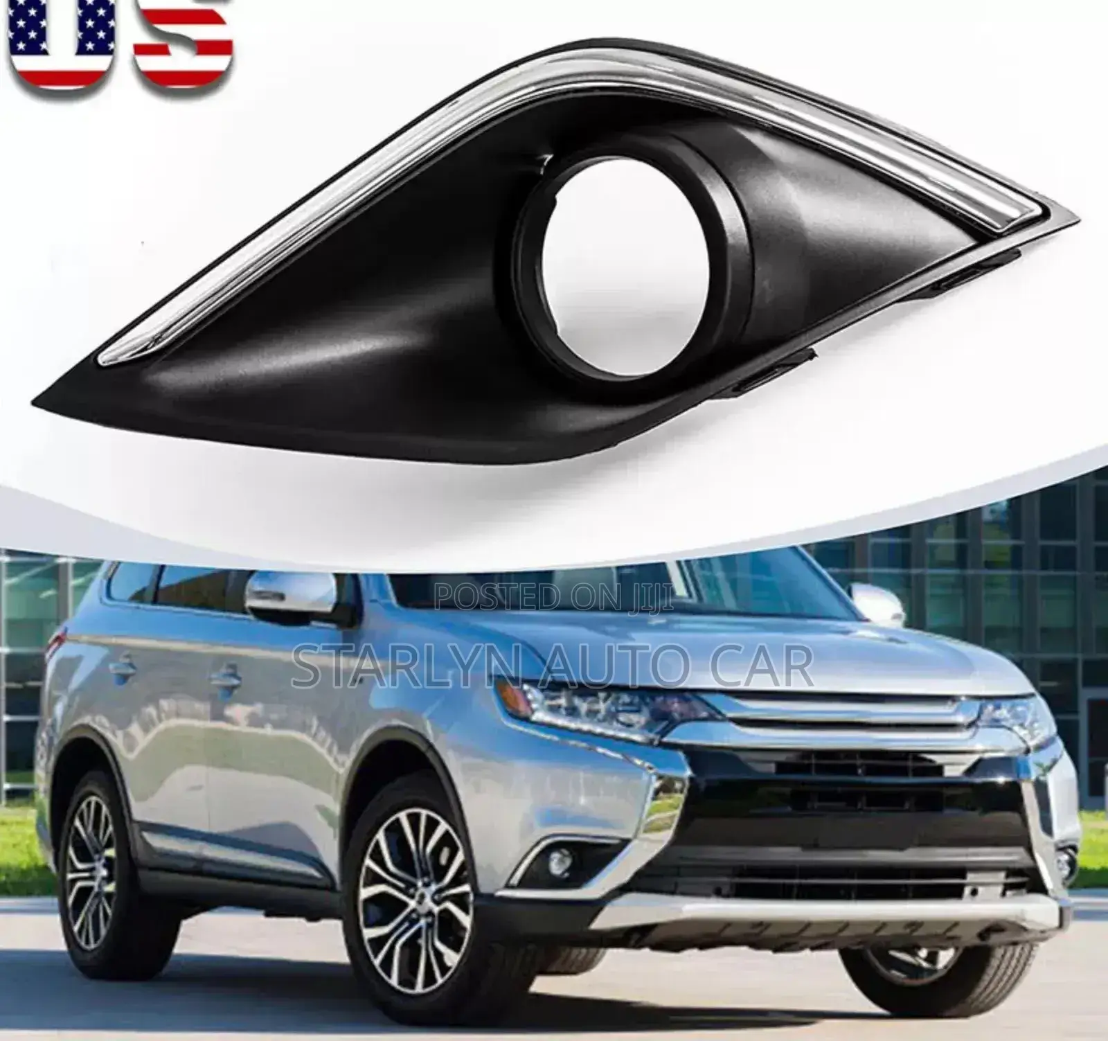 Foglights Cover Mistrubish Outlander 2015