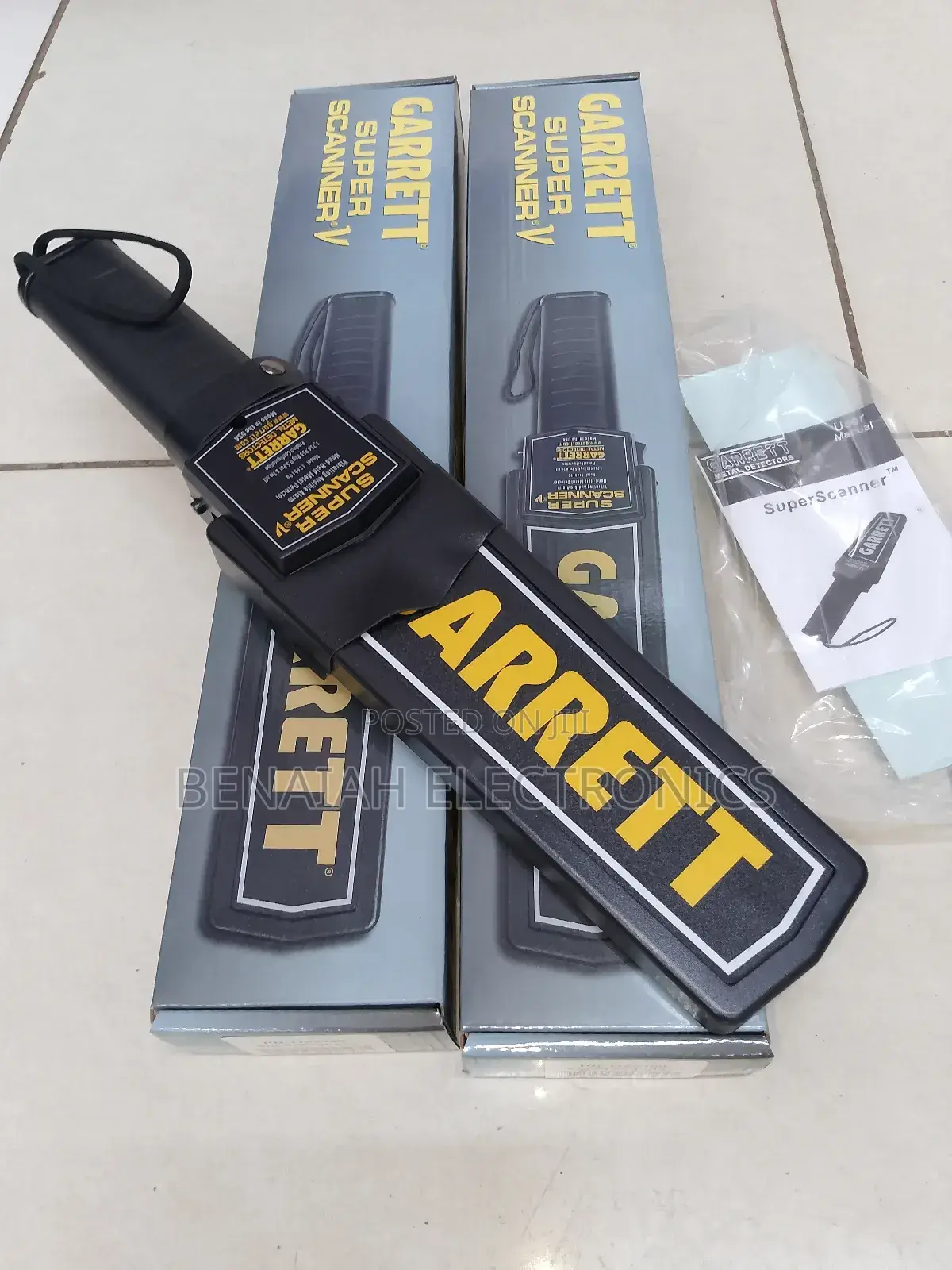 Garrett Handheld Detector Supper Scanner.(With Vibrator)
