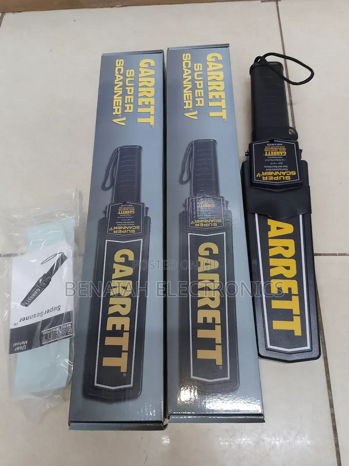 Super Scanner.Garret High Sensitive Metal Detector